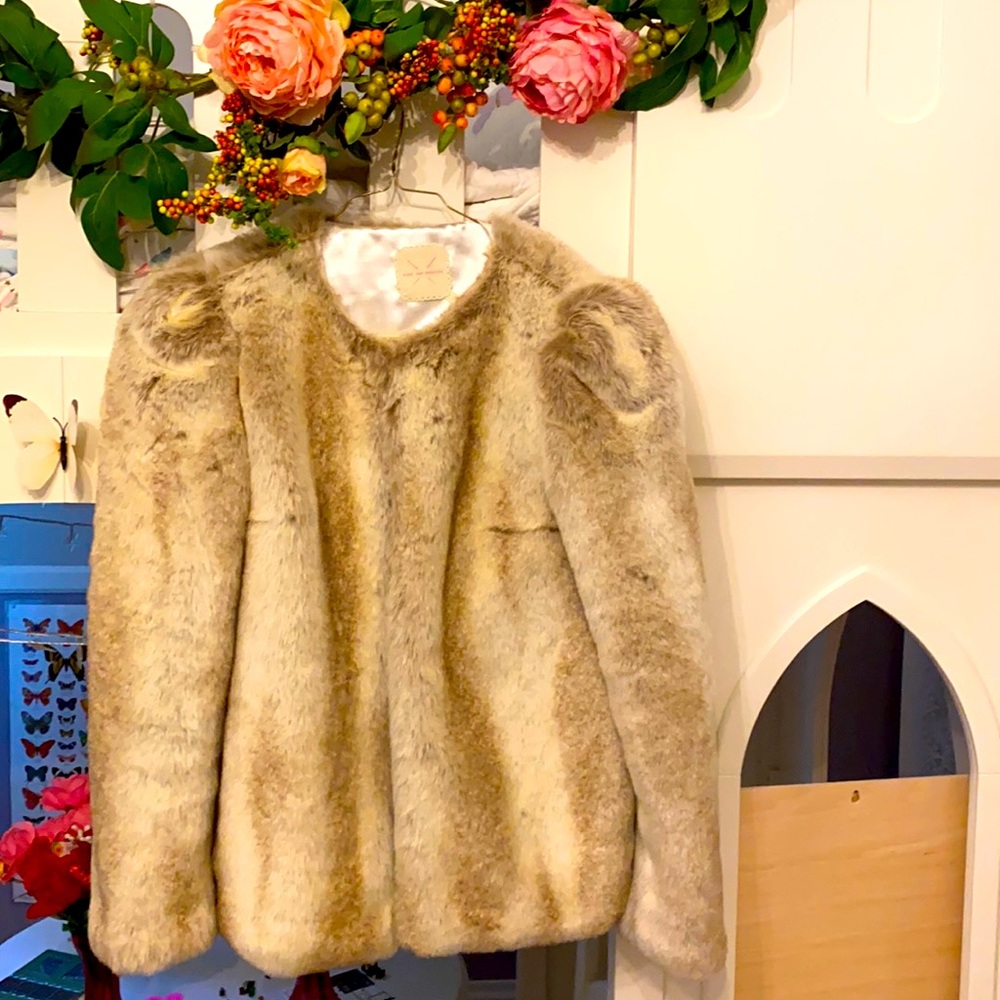Beautiful Urban Outfitters Faux Fur Coat